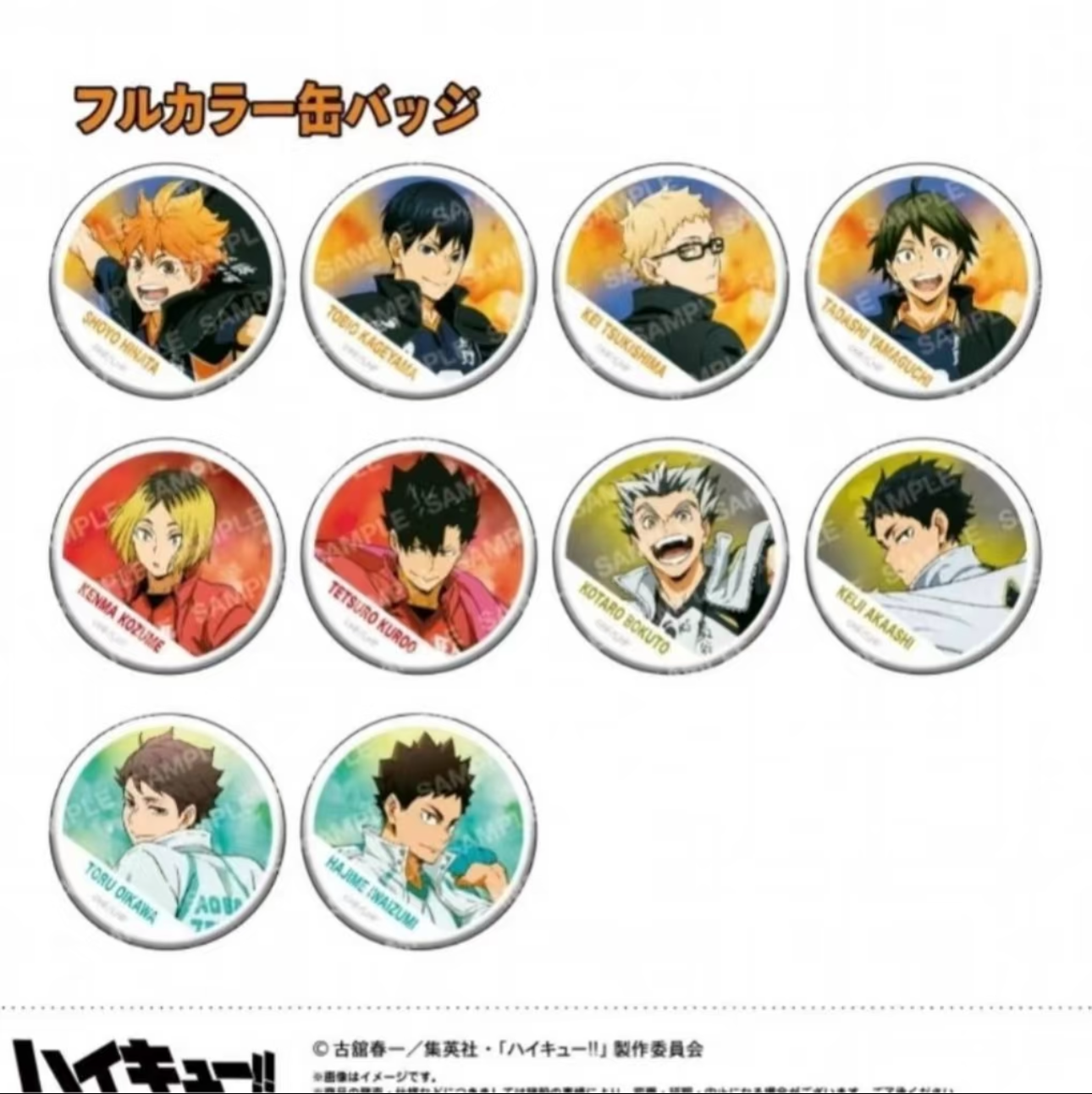 Haikyuu!! Banner Collection - Blind Box Items