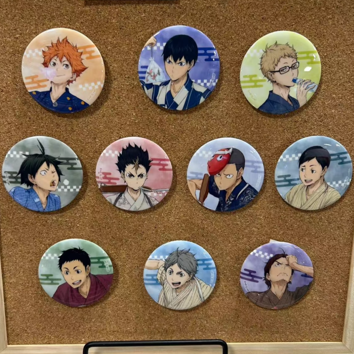 Haikyuu!! Yukata Trading Can Badge Collection - Blind Box Items