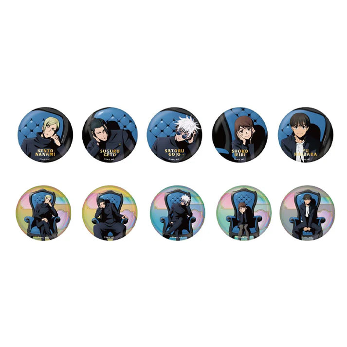 Collection de badges Jujutsu Kaisen Blue Chair Plaza Can - Articles en boîte aveugle