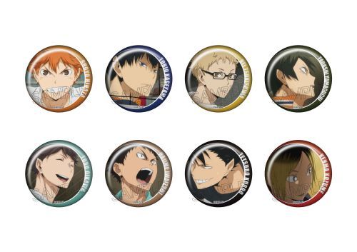 [H6] Haikyuu!!  Hyakumenso Can Badge Season 1
