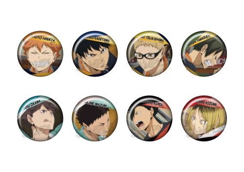 [H7] Haikyuu!!  Hyakumenso Can Badge Season.2